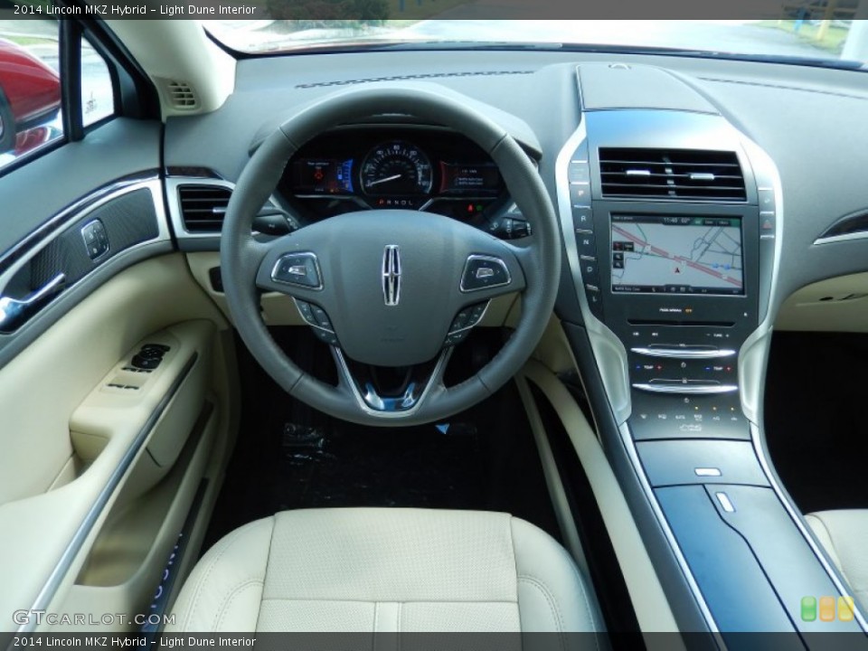 Light Dune Interior Dashboard for the 2014 Lincoln MKZ Hybrid #85602703