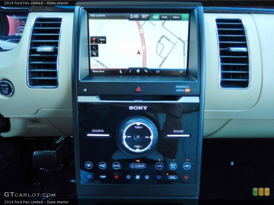 Dune Interior Controls for the 2014 Ford Flex Limited #85605316
