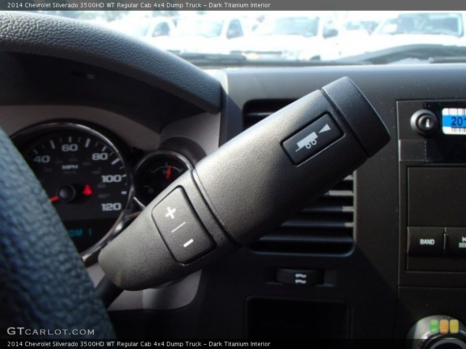 Dark Titanium Interior Transmission for the 2014 Chevrolet Silverado 3500HD WT Regular Cab 4x4 Dump Truck #85608739