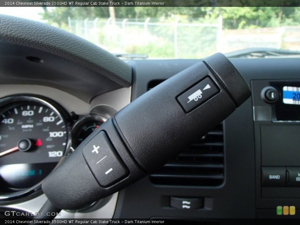 Dark Titanium Interior Transmission for the 2014 Chevrolet Silverado 3500HD WT Regular Cab Stake Truck #85609609
