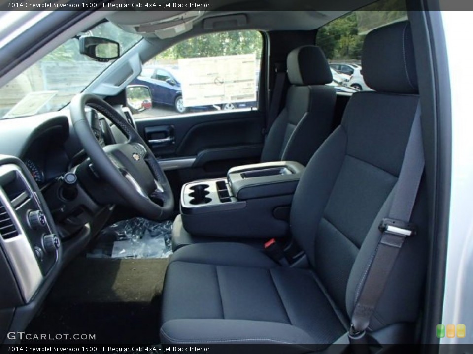 Jet Black Interior Front Seat for the 2014 Chevrolet Silverado 1500 LT Regular Cab 4x4 #85610791