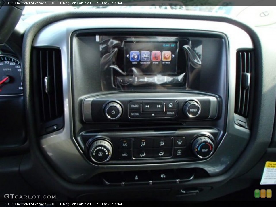 Jet Black Interior Controls for the 2014 Chevrolet Silverado 1500 LT Regular Cab 4x4 #85610920