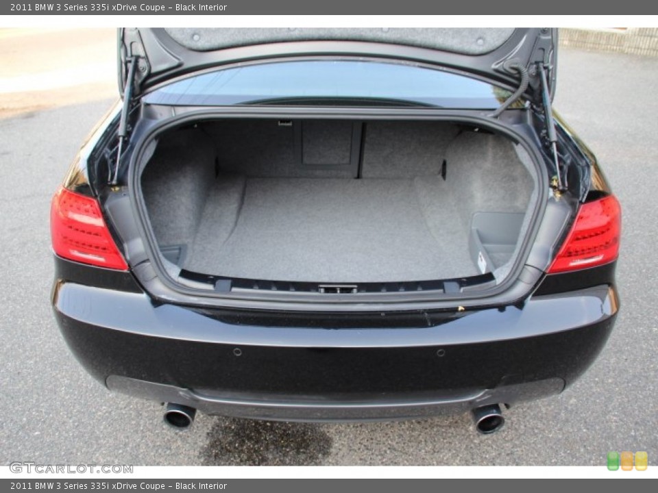 Black Interior Trunk for the 2011 BMW 3 Series 335i xDrive Coupe #85611091