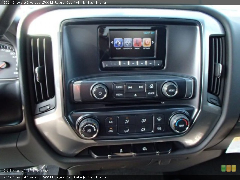 Jet Black Interior Controls for the 2014 Chevrolet Silverado 1500 LT Regular Cab 4x4 #85611361