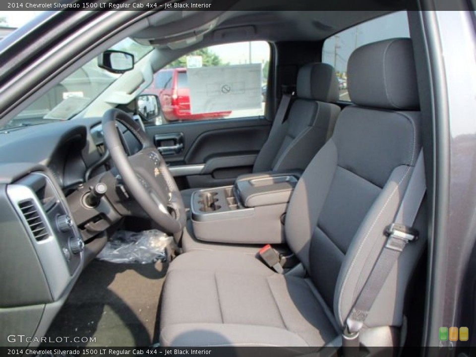 Jet Black Interior Front Seat for the 2014 Chevrolet Silverado 1500 LT Regular Cab 4x4 #85612099