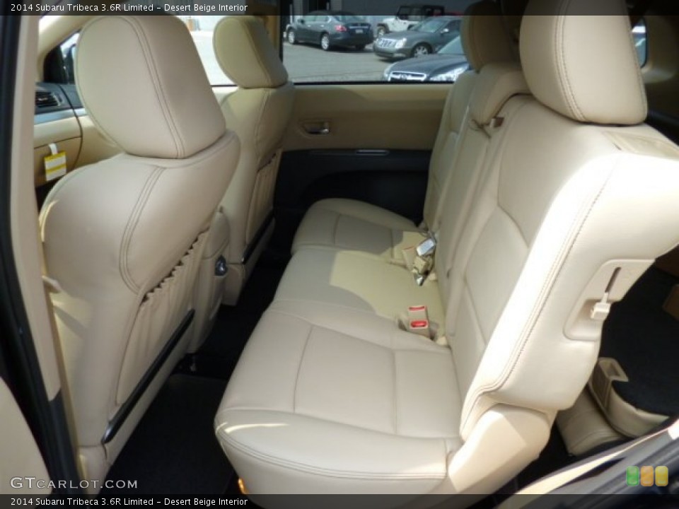 Desert Beige Interior Rear Seat for the 2014 Subaru Tribeca 3.6R Limited #85612276