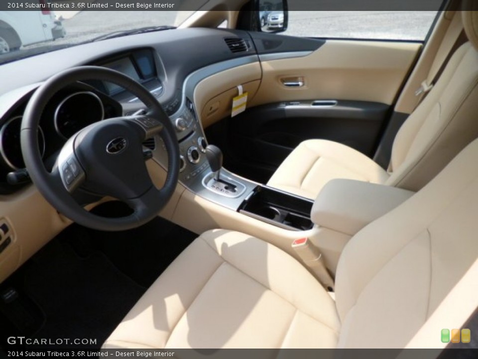 Desert Beige Interior Prime Interior for the 2014 Subaru Tribeca 3.6R Limited #85612330