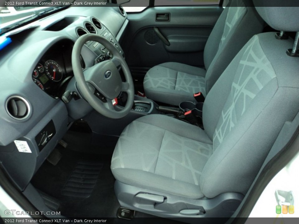 Dark Grey Interior Front Seat for the 2012 Ford Transit Connect XLT Van #85616497