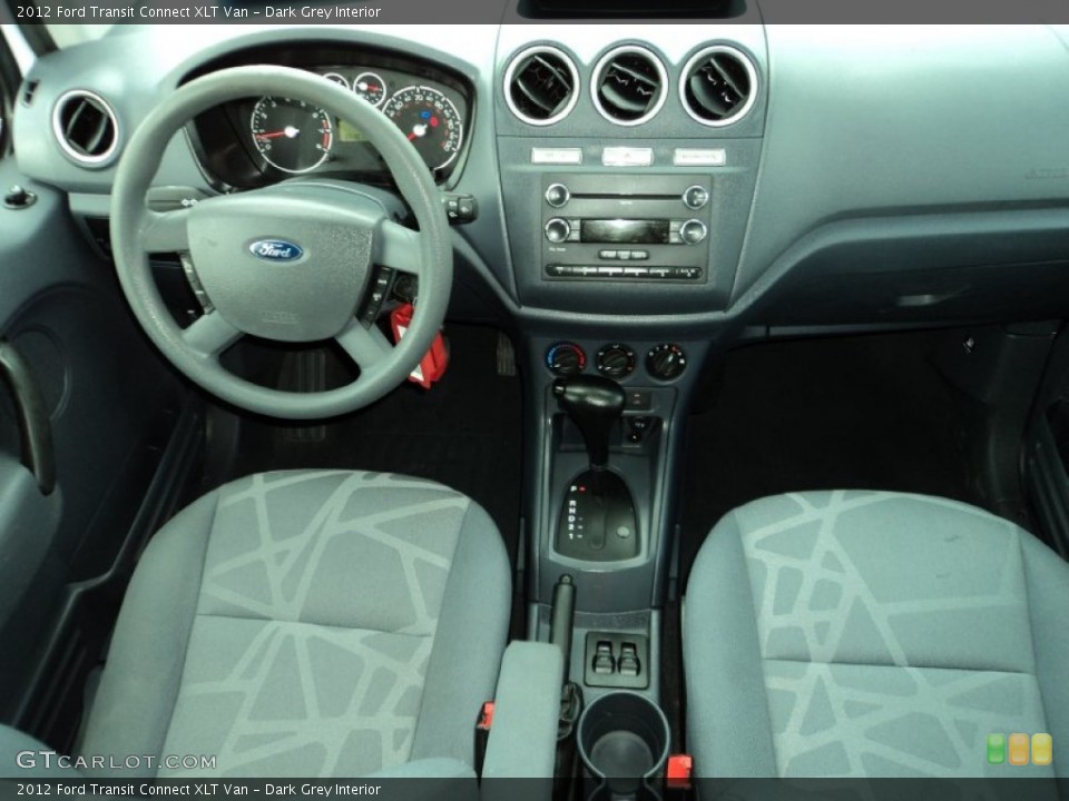 Dark Grey Interior Dashboard for the 2012 Ford Transit Connect XLT Van #85616635