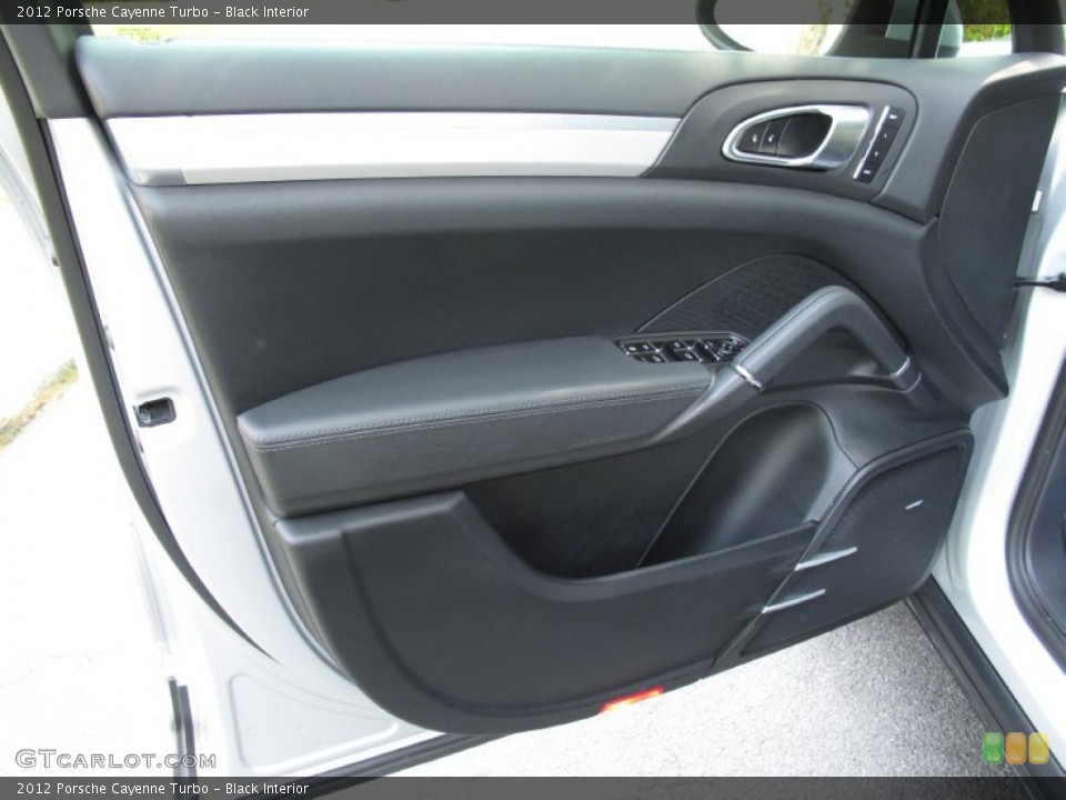 Black Interior Door Panel for the 2012 Porsche Cayenne Turbo #85617805