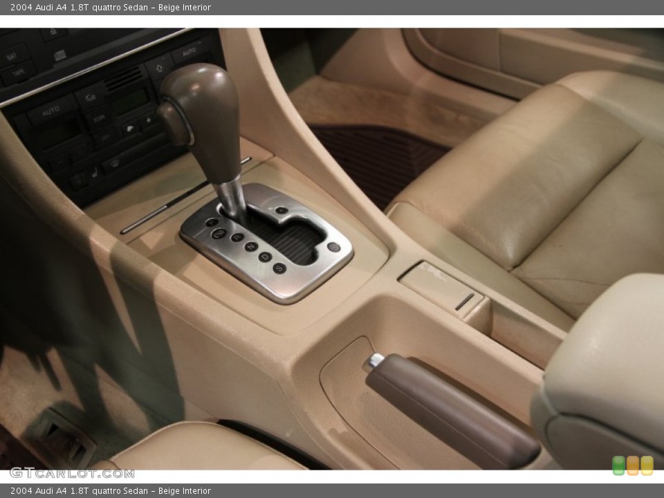Beige Interior Transmission for the 2004 Audi A4 1.8T quattro Sedan #85629307
