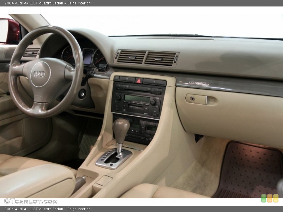 Beige Interior Dashboard for the 2004 Audi A4 1.8T quattro Sedan #85629331