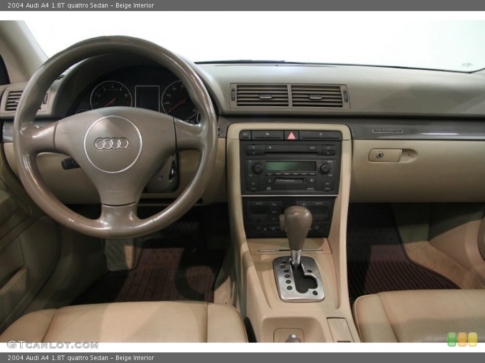 Beige Interior Dashboard for the 2004 Audi A4 1.8T quattro Sedan #85629427