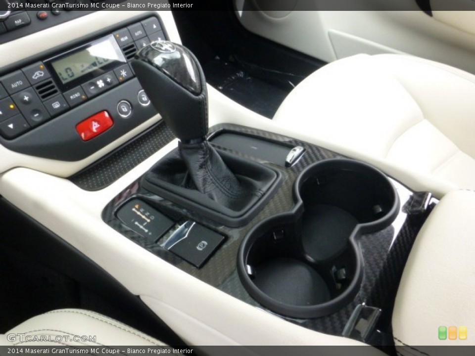 Bianco Pregiato Interior Transmission for the 2014 Maserati GranTurismo MC Coupe #85630306