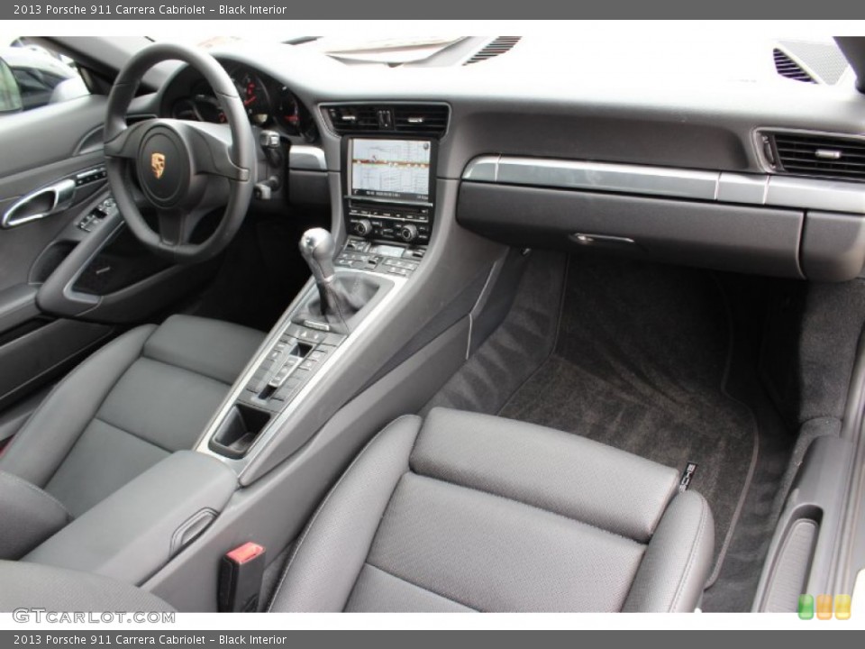 Black Interior Photo for the 2013 Porsche 911 Carrera Cabriolet #85631668