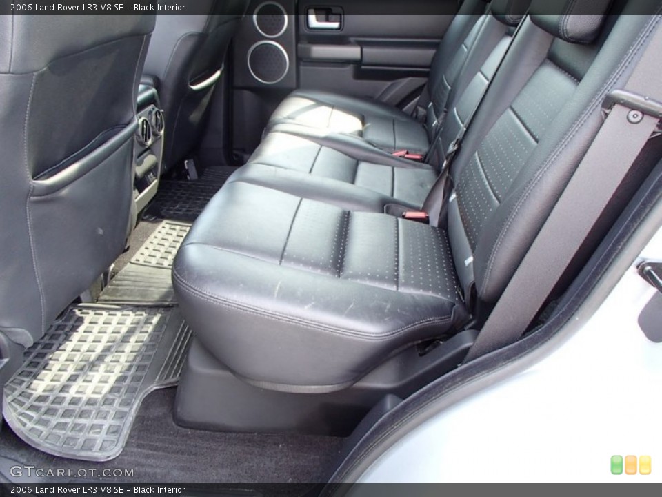 Black Interior Rear Seat for the 2006 Land Rover LR3 V8 SE #85631968