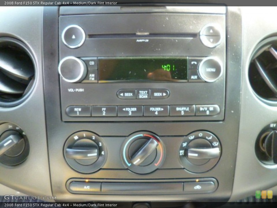 Medium/Dark Flint Interior Controls for the 2008 Ford F150 STX Regular Cab 4x4 #85633561