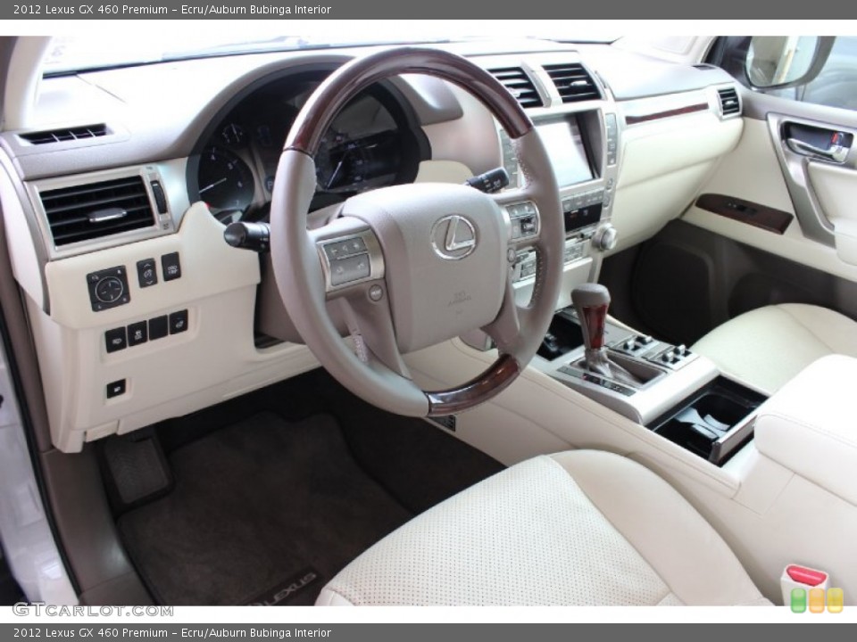Ecru/Auburn Bubinga 2012 Lexus GX Interiors