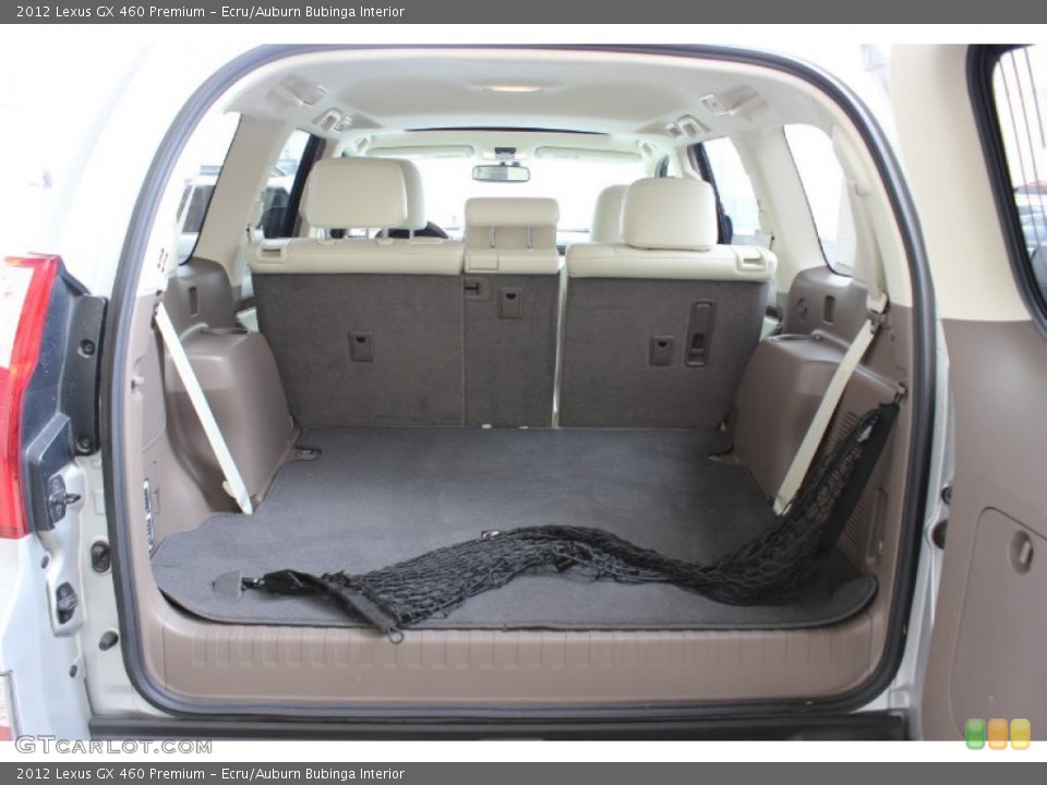 Ecru/Auburn Bubinga Interior Trunk for the 2012 Lexus GX 460 Premium #85635520