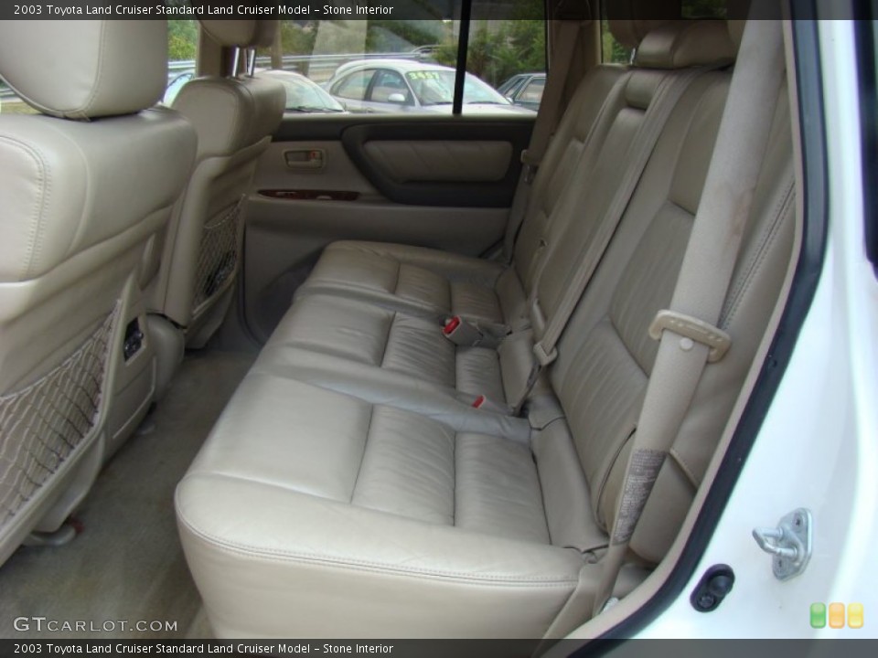 Stone Interior Rear Seat for the 2003 Toyota Land Cruiser  #85635685