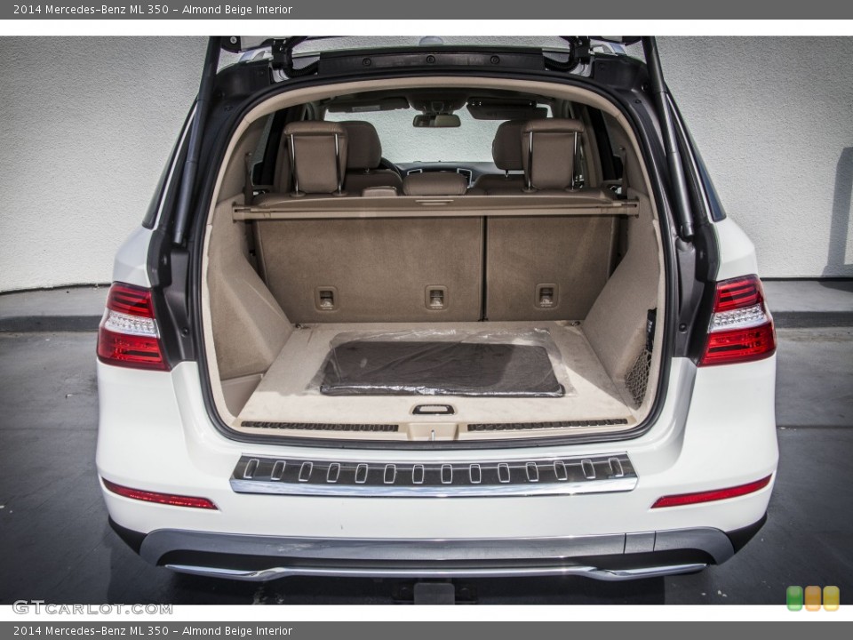 Almond Beige Interior Trunk for the 2014 Mercedes-Benz ML 350 #85636174