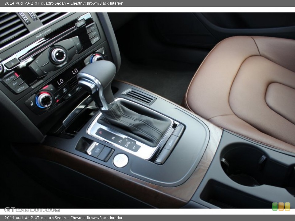 Chestnut Brown/Black Interior Transmission for the 2014 Audi A4 2.0T quattro Sedan #85637062