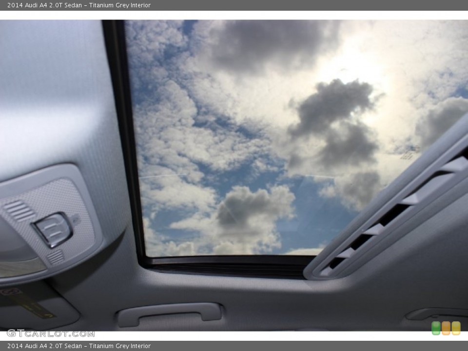 Titanium Grey Interior Sunroof for the 2014 Audi A4 2.0T Sedan #85638949
