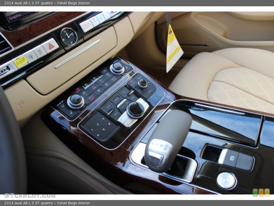 Velvet Beige Interior Transmission for the 2014 Audi A8 L 3.0T quattro #85639489