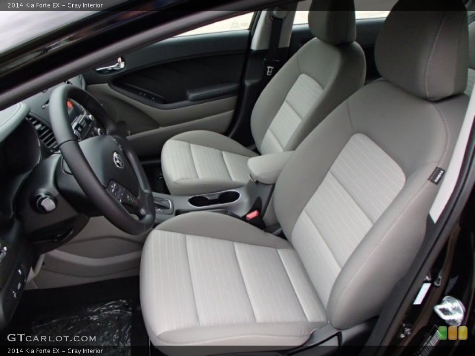 Gray Interior Front Seat for the 2014 Kia Forte EX #85644614