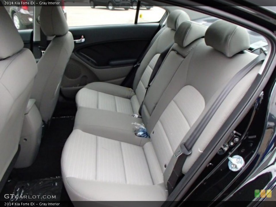 Gray Interior Rear Seat for the 2014 Kia Forte EX #85644665