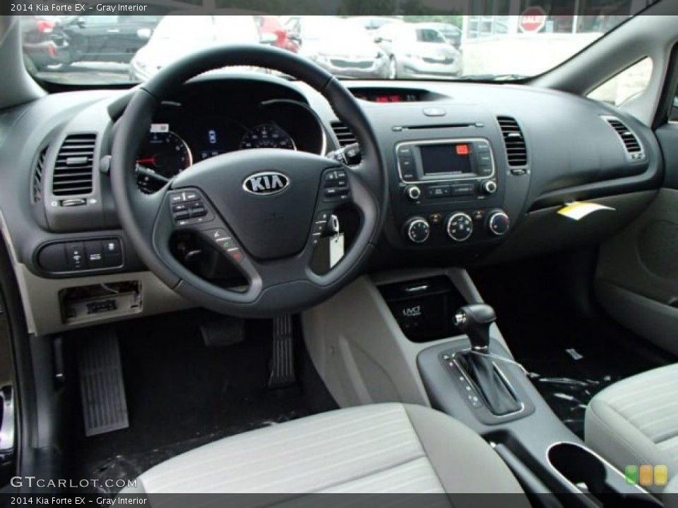 Gray Interior Prime Interior for the 2014 Kia Forte EX #85644710