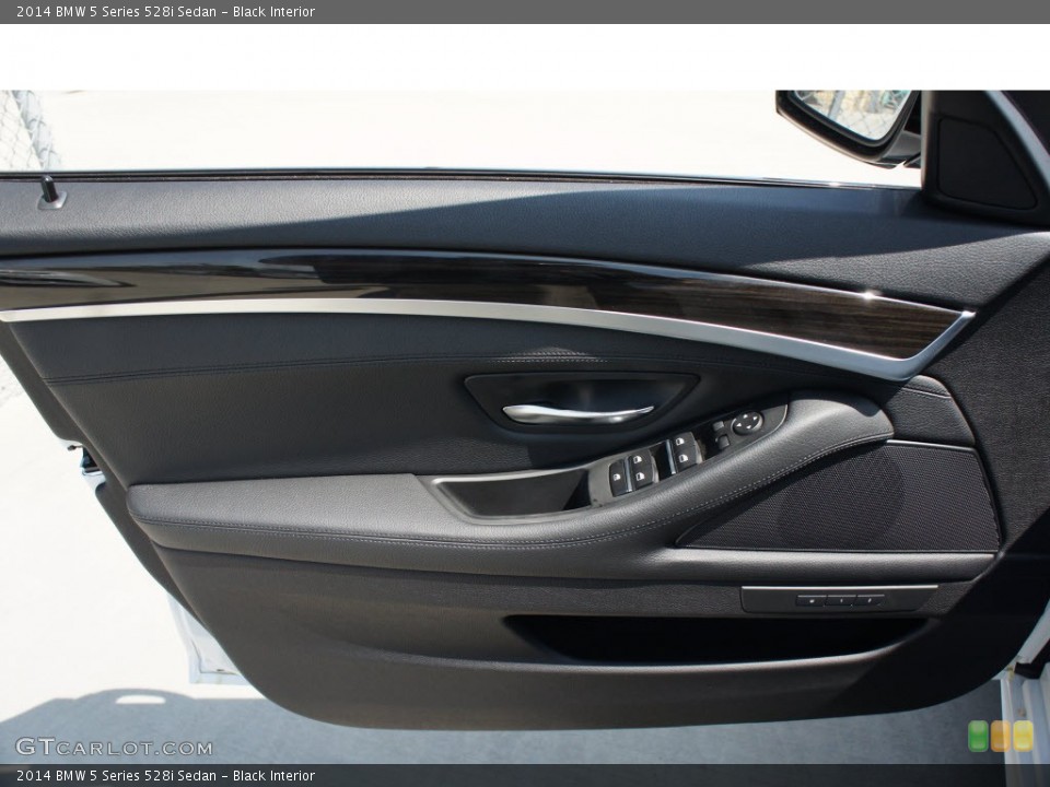 Black Interior Door Panel for the 2014 BMW 5 Series 528i Sedan #85646633