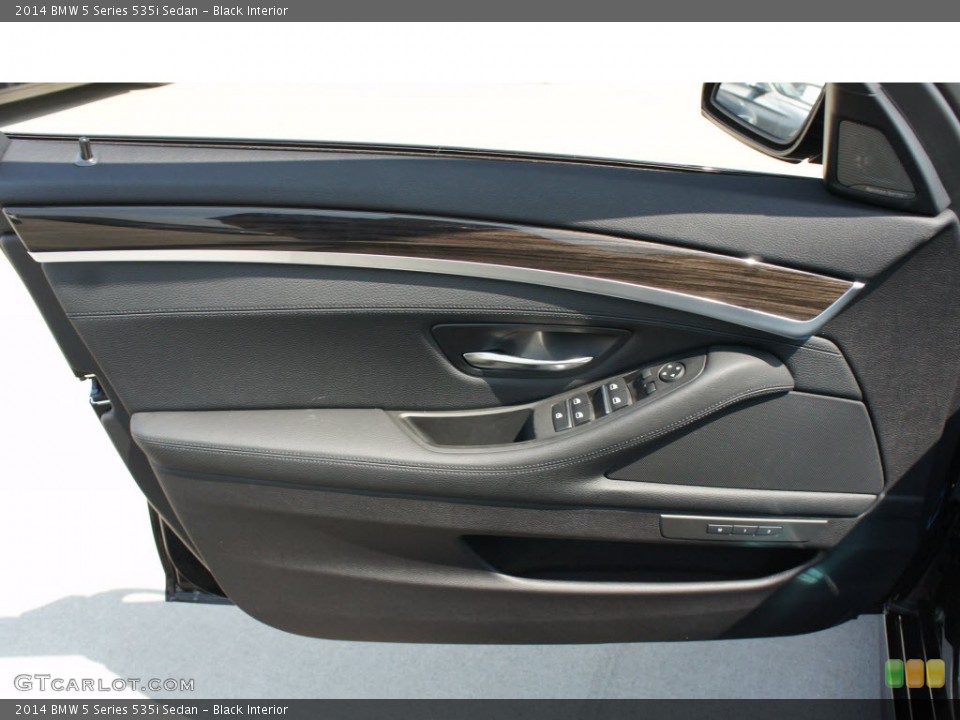 Black Interior Door Panel for the 2014 BMW 5 Series 535i Sedan #85646873