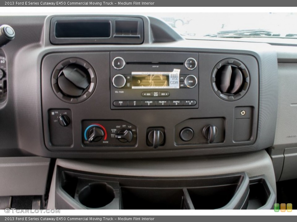 Medium Flint Interior Controls for the 2013 Ford E Series Cutaway E450 Commercial Moving Truck #85647188