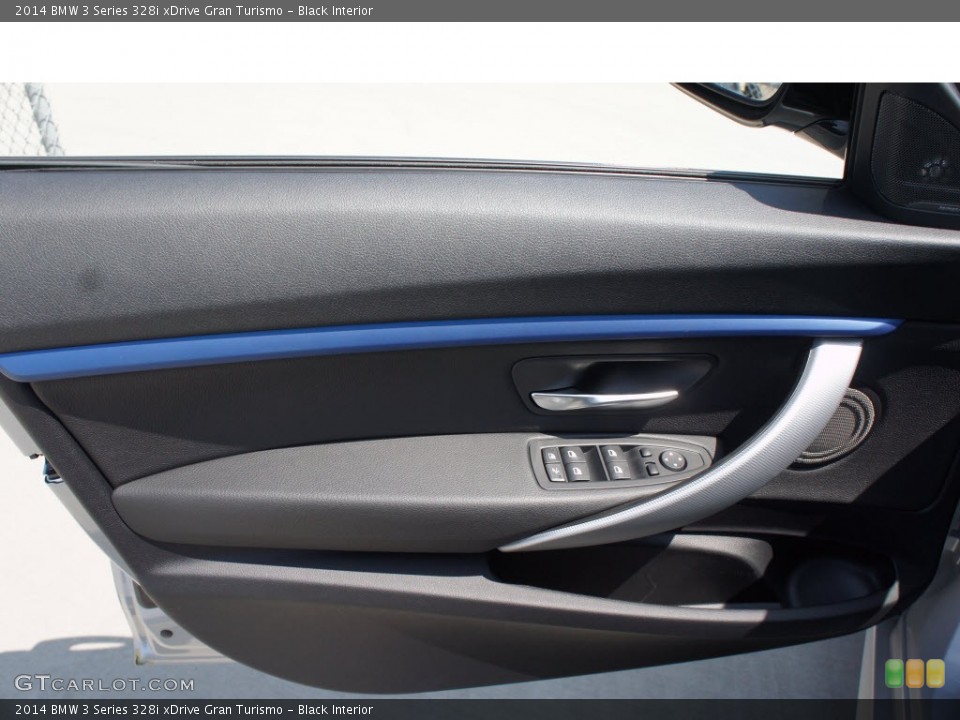 Black Interior Door Panel for the 2014 BMW 3 Series 328i xDrive Gran Turismo #85647608