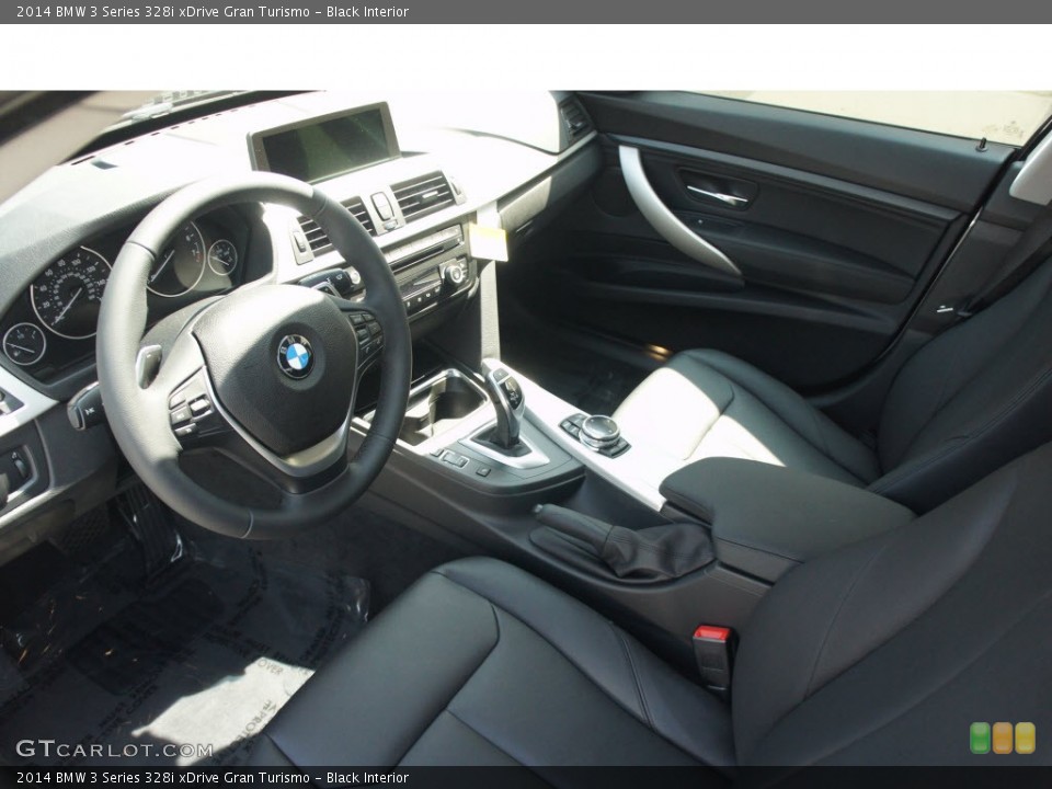 Black Interior Prime Interior for the 2014 BMW 3 Series 328i xDrive Gran Turismo #85647793