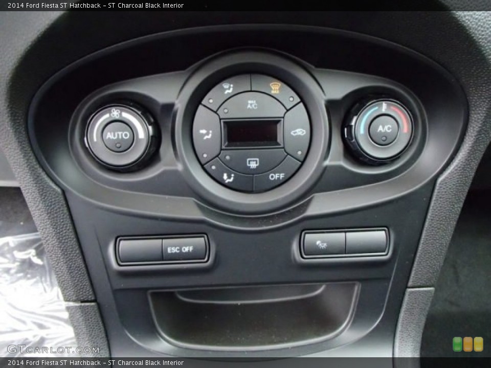 ST Charcoal Black Interior Controls for the 2014 Ford Fiesta ST Hatchback #85649744