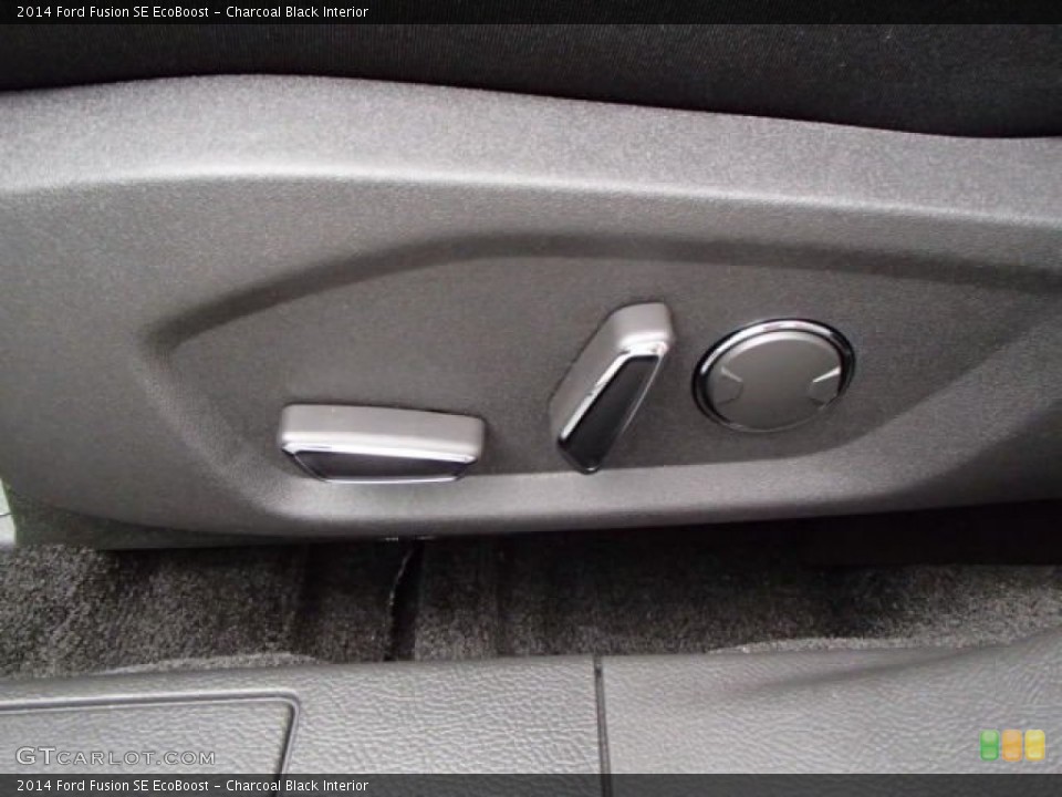 Charcoal Black Interior Controls for the 2014 Ford Fusion SE EcoBoost #85650185