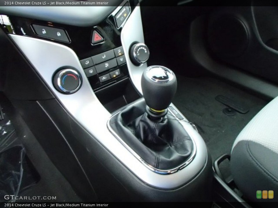 Jet Black/Medium Titanium Interior Transmission for the 2014 Chevrolet Cruze LS #85651394