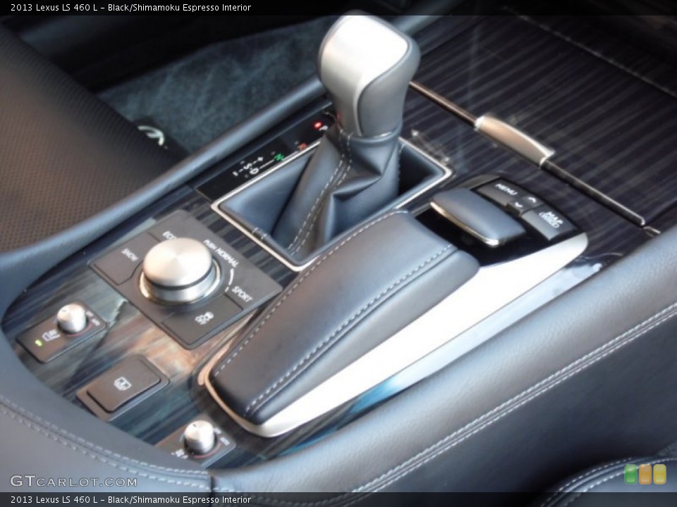 Black/Shimamoku Espresso Interior Transmission for the 2013 Lexus LS 460 L #85653339