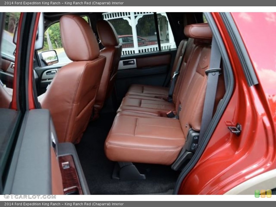 King Ranch Red (Chaparral) Interior Rear Seat for the 2014 Ford Expedition King Ranch #85662137