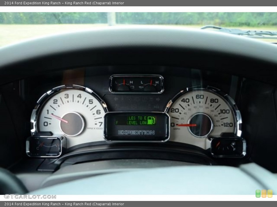 King Ranch Red (Chaparral) Interior Gauges for the 2014 Ford Expedition King Ranch #85662350