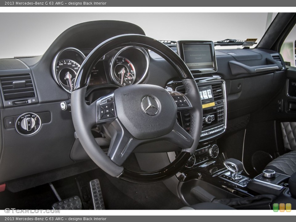 designo Black Interior Dashboard for the 2013 Mercedes-Benz G 63 AMG #85662614