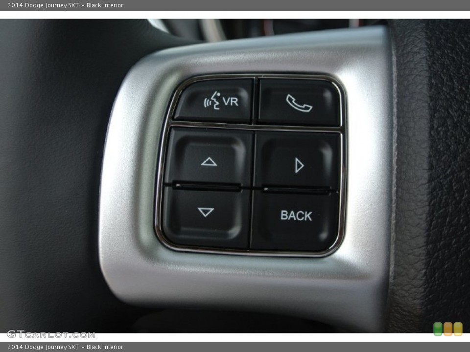 Black Interior Controls for the 2014 Dodge Journey SXT #85664321