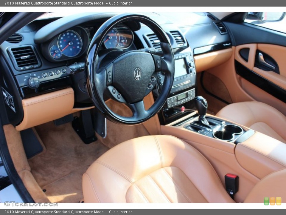 Cuoio 2010 Maserati Quattroporte Interiors