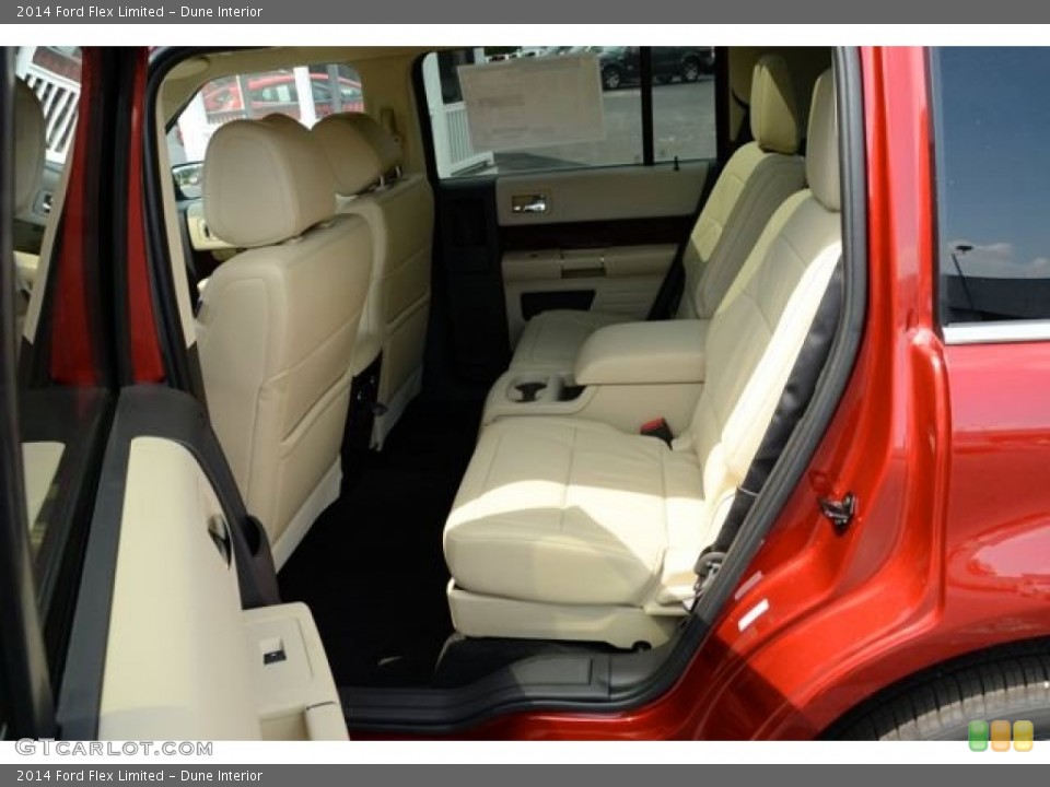 Dune Interior Rear Seat for the 2014 Ford Flex Limited #85666301