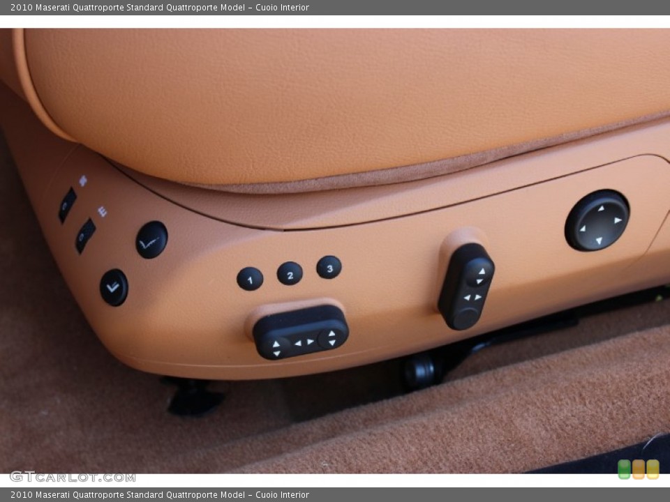 Cuoio Interior Controls for the 2010 Maserati Quattroporte  #85666304