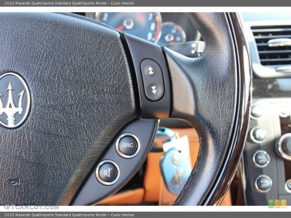 Cuoio Interior Controls for the 2010 Maserati Quattroporte  #85666613