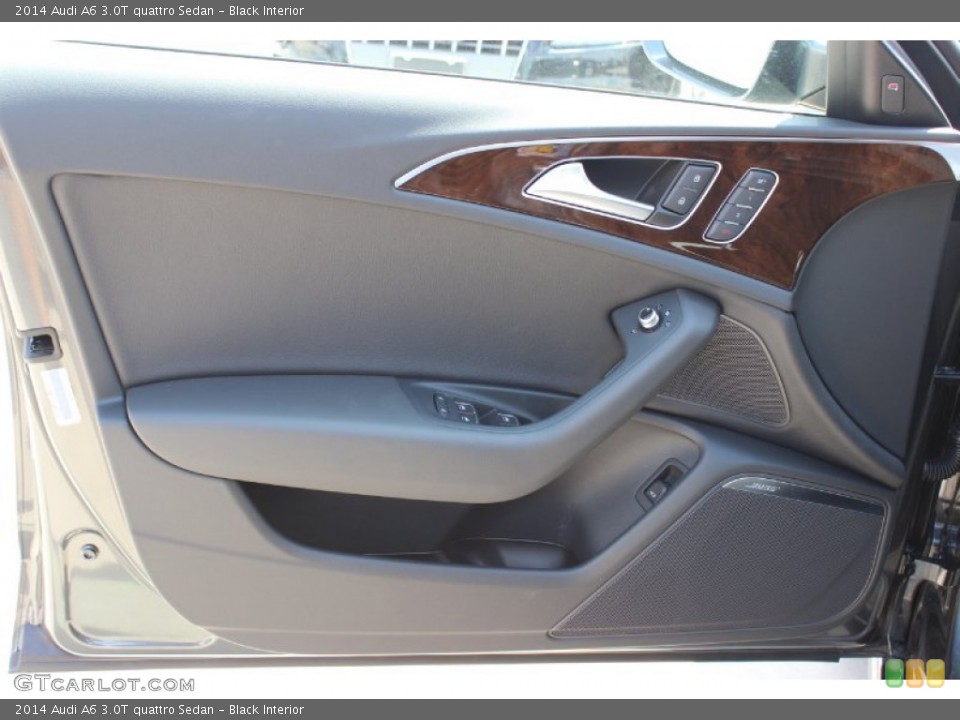 Black Interior Door Panel for the 2014 Audi A6 3.0T quattro Sedan #85671603