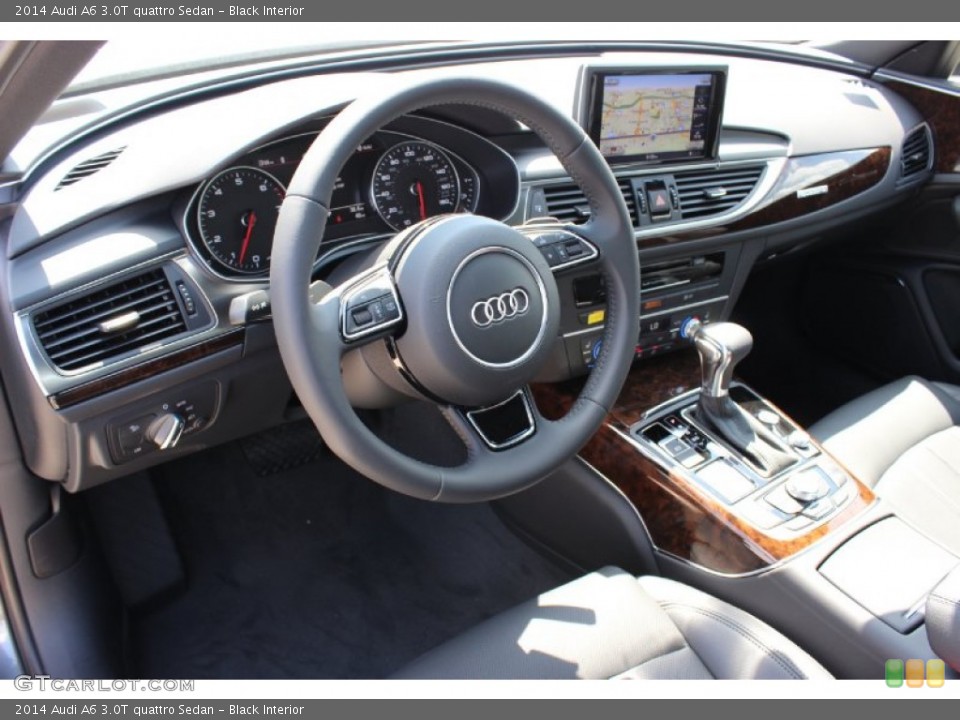 Black Interior Photo for the 2014 Audi A6 3.0T quattro Sedan #85671671